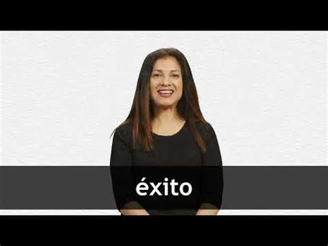 exito translation|exitos translation in english.